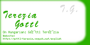 terezia gottl business card